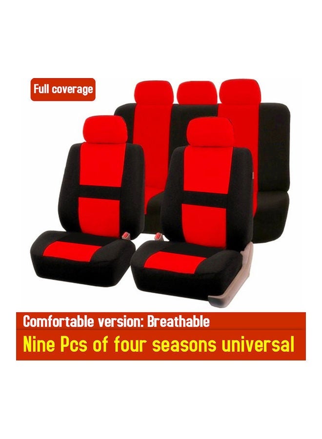 NIBEMINENT 9-Piece Universal Car Seat Cover - Image 5