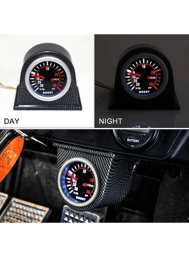 Universal 52mm Car Turbo Boost Gauge Meter Digital LED Smoke Lens 1pc - Image 5
