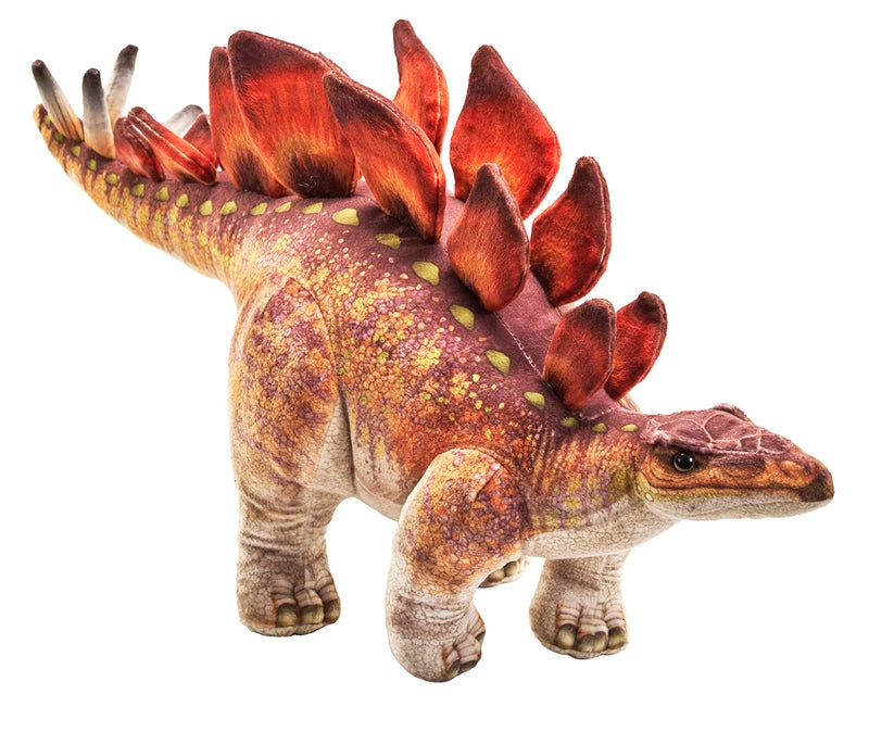 Wild Republic Artist Collection  Dinosaur Stegosaurus  Gift for Kids  15 inches  Plush Toy  Fill is Spun Recycled Water Bottles - Image 1