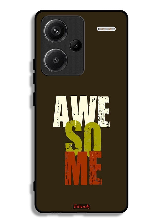 Tolwak Xiaomi Redmi Note 13 Pro Plus Protective Case Cover Awesome - Image 1