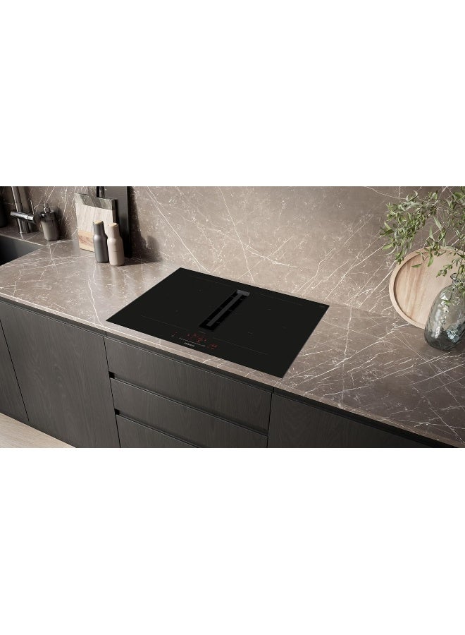 سيمنز iQ500 ED777HQ26E 70 سم موقد حثي مع تهوية مدمجة، touchSlider، Home Connect، موقد هندسة ألمانية، أسود ED777HQ26E أسود--ضمان 3 سنوات - Image 3