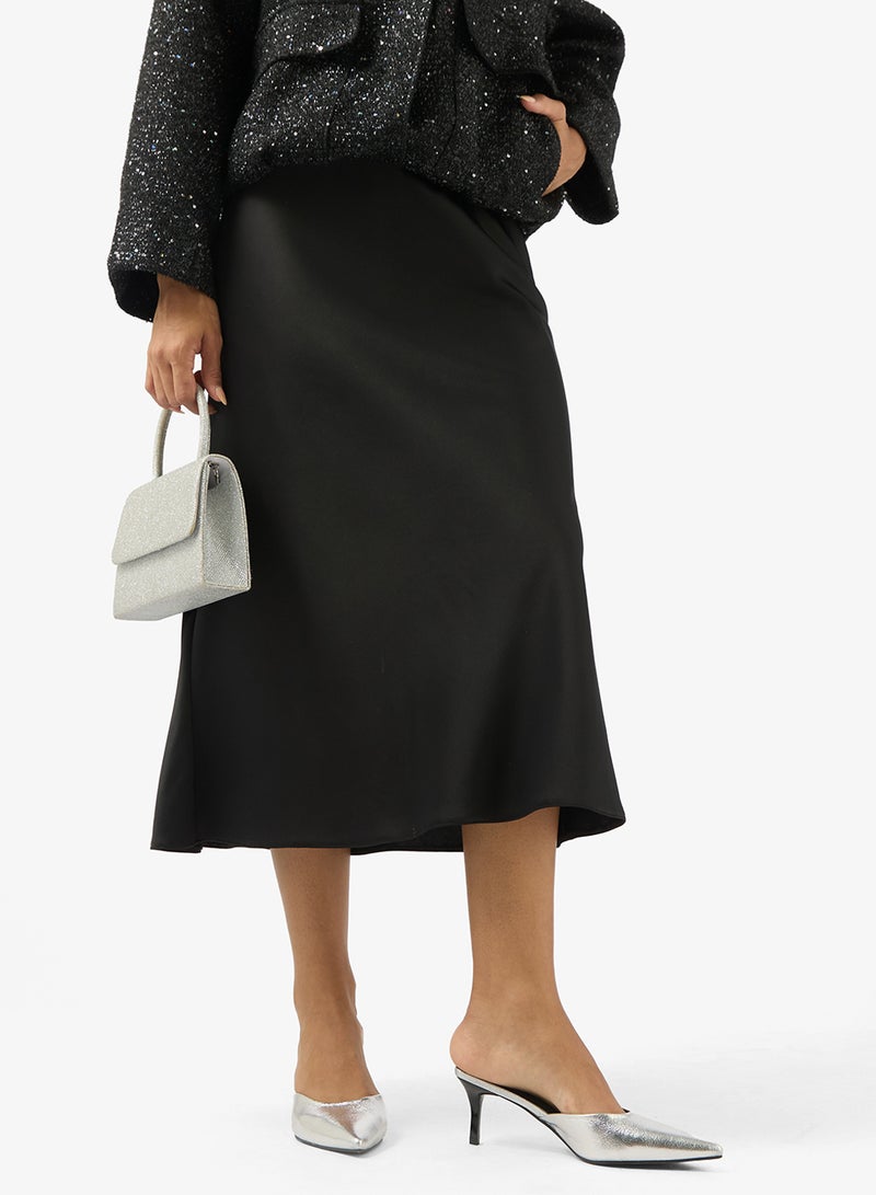 ايلا ليمتد اديشن حذاء بكعب متوسط فضي معدني - Image 5