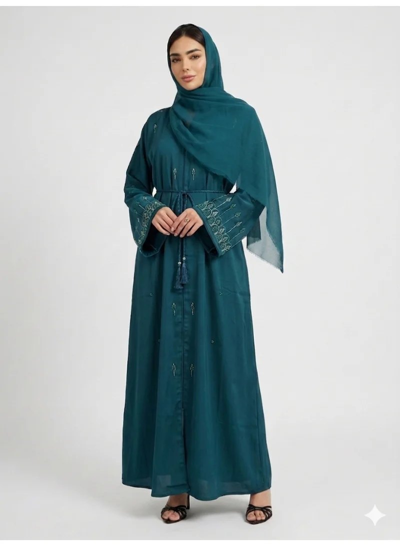 عباءات ريم Women's Abaya with Matching Sheila