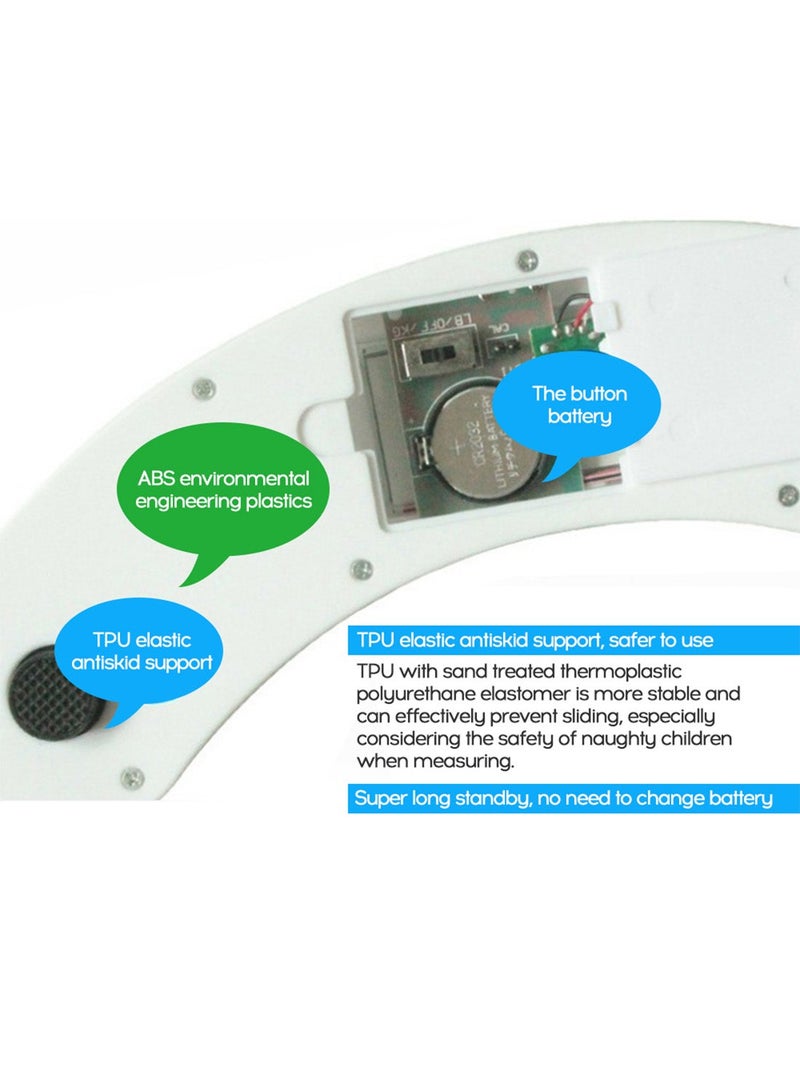 180Kg Four Digits Lcd Display Sector Electric Human Weight Scale - Image 5