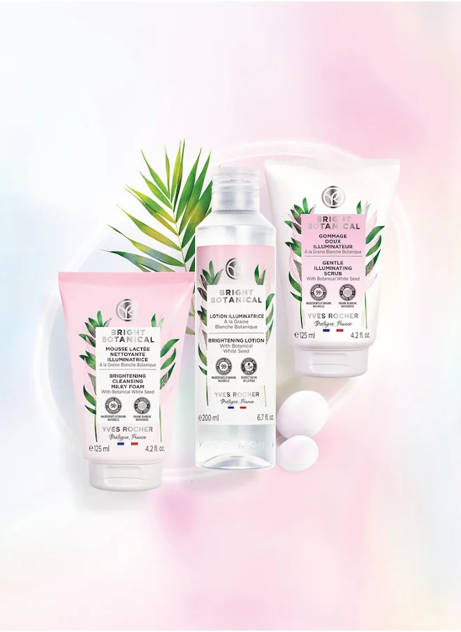 Yves Rocher BRIGHTENING CLEANSING FOAM  MOUSSE TUBE 125ML