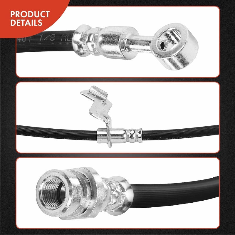 A-Premium Brake Hydraulic Hose for Kia Sorento 2016-2019 - Image 5