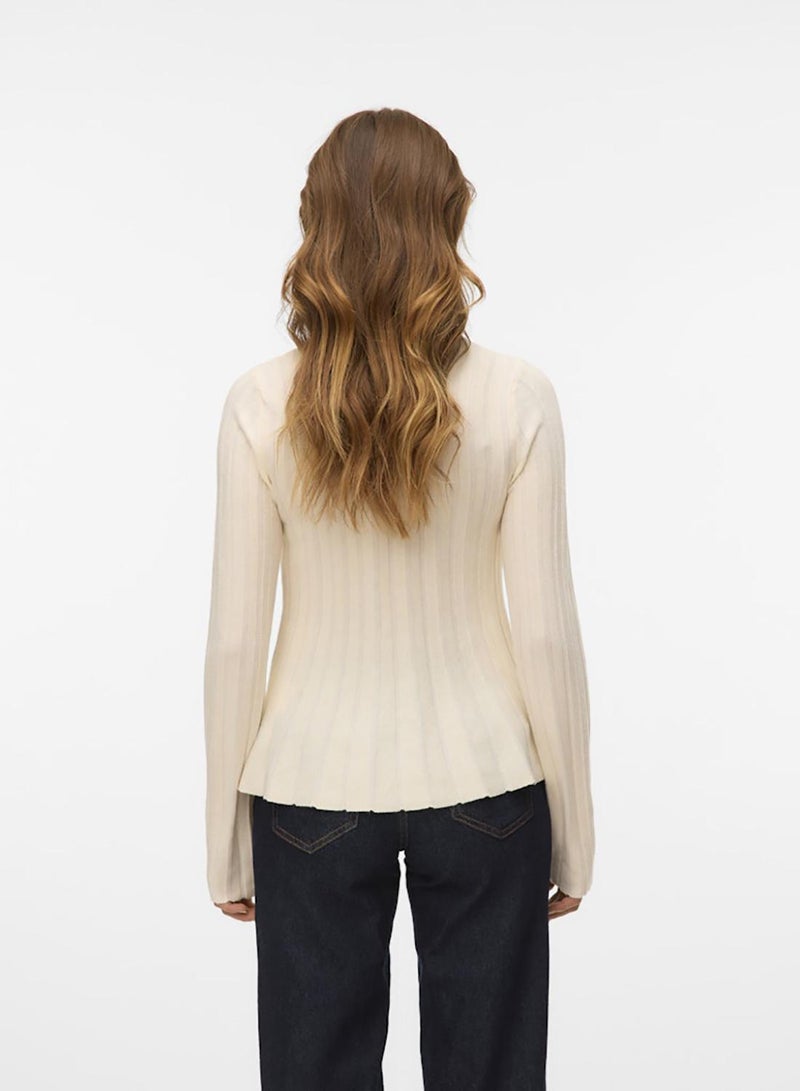 VERO MODA Vmlana Ls O-Neck Pullover - Image 3