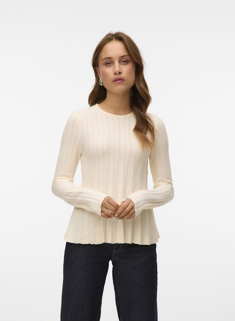 VERO MODA Vmlana Ls O-Neck Pullover - Image 2