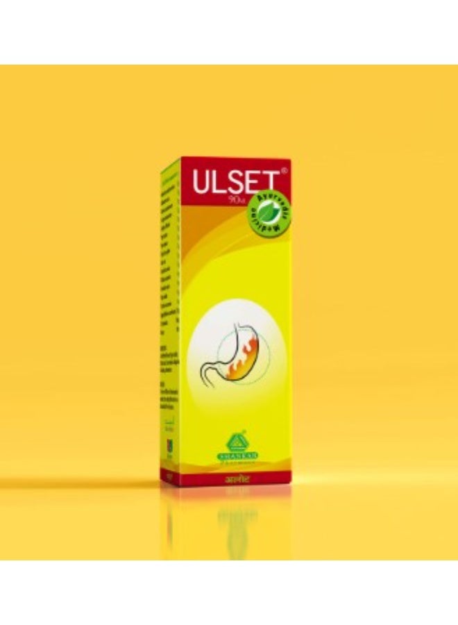 ayurvedic ULSET Gas Relief Syrup - 100 ml - Image 2