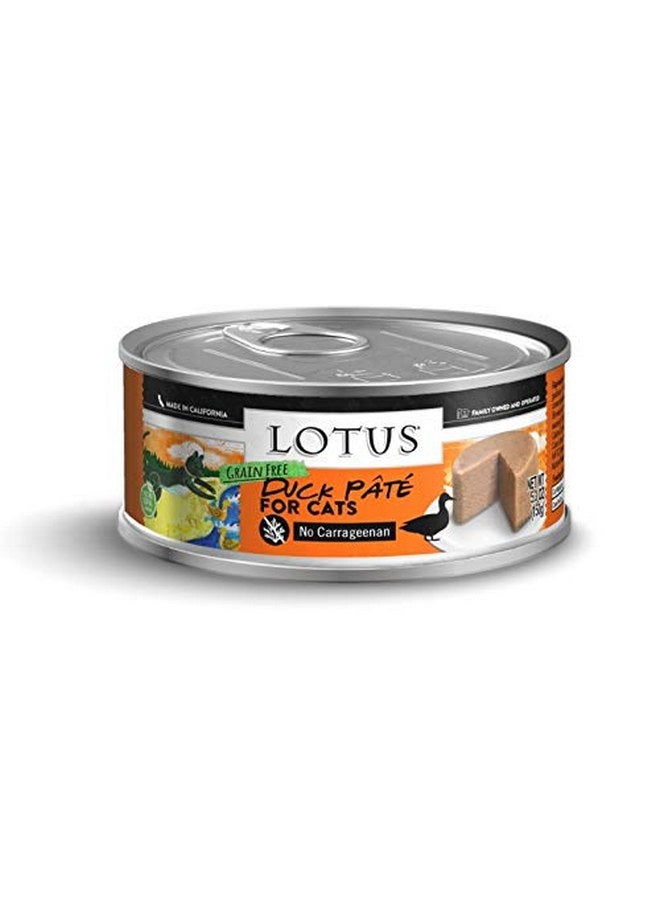 Lotus Cat Grain-Free Duck and Vegetable Pate - 5.5oz (24 in case)