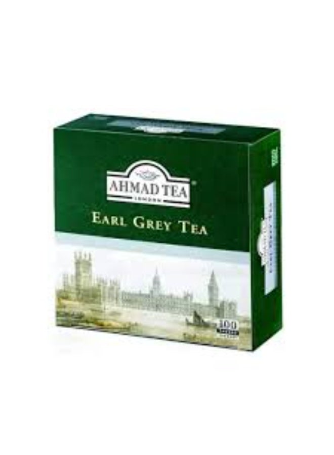 Ahmad Tea London - Earl Grey Tea - Exquisite Black Tea with Bergamot Flavor - 100 Tagged Tea Bags - Exclusive Quality - Image 2