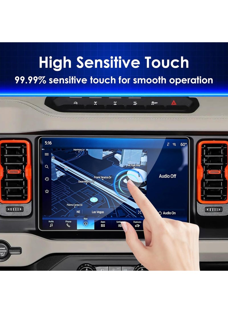 Simpeak Simpeak 2Pack 9H Screen Protector Compatible with Ford Bronco 2025 2024 2023 12Inch Touchscreen Accessories AntiScratch Sensitive Touch  - Image 4