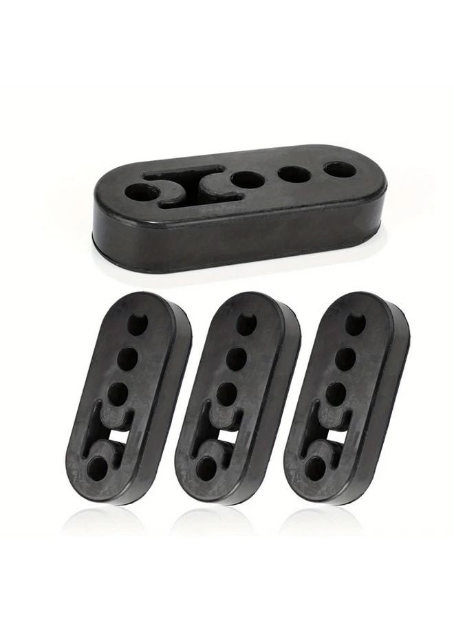 4pcs Upgraded Adjustable Muffler Shock Absorber Hangers Anti Corrosion For Cars Trucks - Image 1