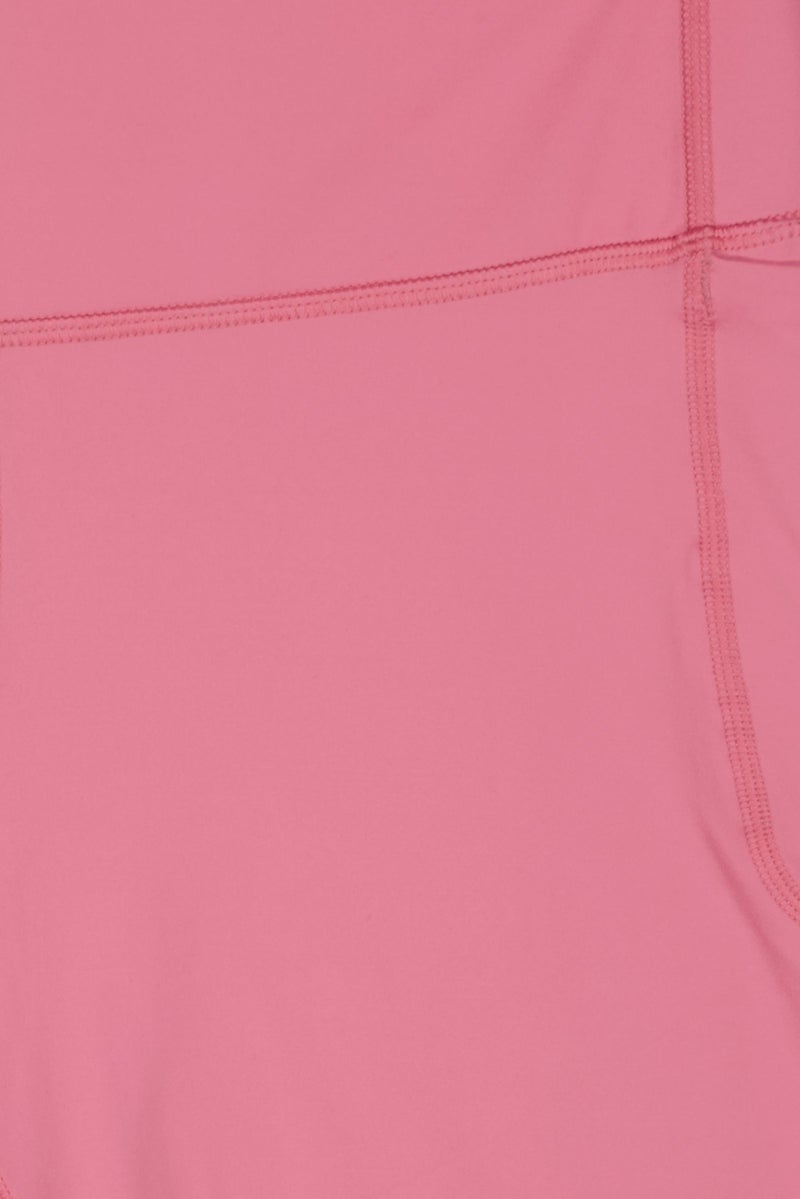 UNDER ARMOUR Women Fitted Bike Shorts, Pink - Image 5