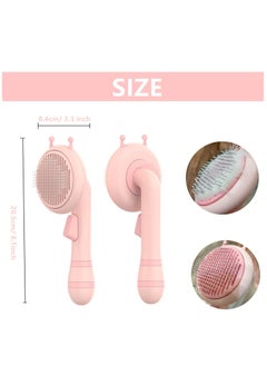 Dog hair brush, Cat hair brush,Pet Cleaning Brush, Cute Design and Soft Ergonomic Handle Pet Comb for Long or Short Haired Dogs Cats Pet Grooming Brush Pink - pzsku/Z90641F131DEC2DE74FA7Z/45/_/1670661897/d39fadfc-1090-46d7-a289-7aebf3588889