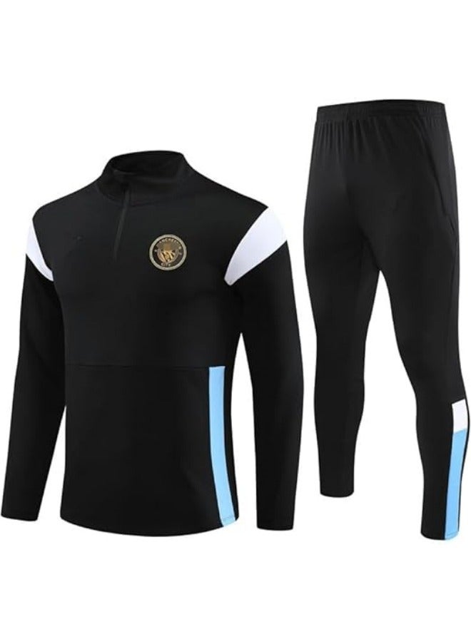 Football Jersey 2Pcs Set Long Football Jersey, Tracksuit Football Jersey and Pants Jersey Sets for Adults and Children - Image 1
