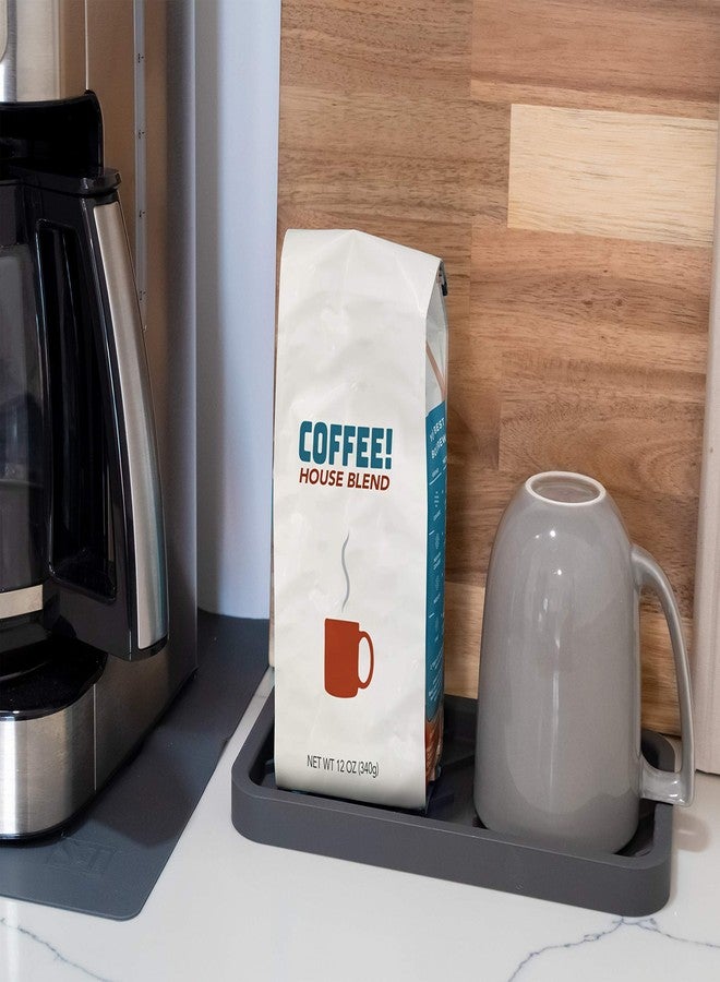 إس آند تي إن سي صينية سيليكون كبيرة لحوض المطبخ من شركة S&T INC.، مناسبة لموزعات سائل غسل الصحون والإسفنجات وأدوات التنظيف، مقاس 10 بوصات × 5.3 بوصات، لون رمادي - Image 5