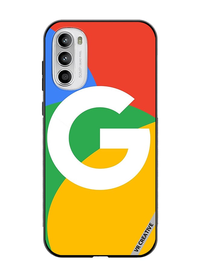 VR CREATIVE Protective Case Cover For Motorola Moto G82 Google Logo Design Multicolour - Image 1
