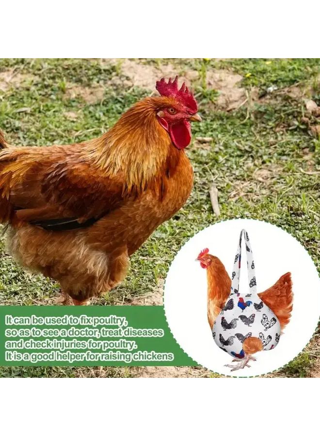 حقيبة حمل الدجاج الأليفة المحمولة، حقيبة يد للدجاج والبط، الطراز 8 - Image 3