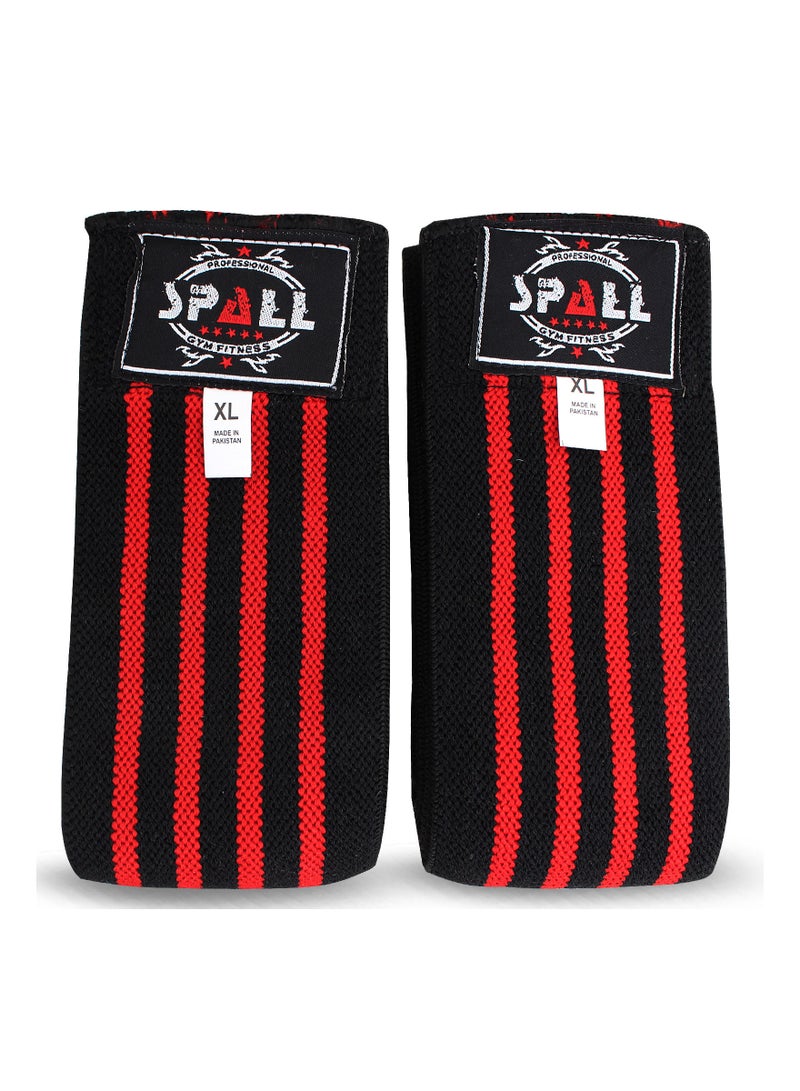 Spall Fitness Knee Wraps Compression Elasticity Weightlifting Squat Fitness For Gym Workout Cross Training Powerlifting Men And Women  - Image 2