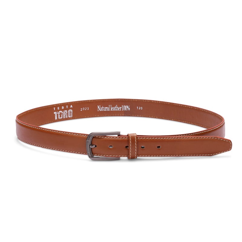 Testa Toro Classic Formal Genuine Leather Belt for Suits – B13 - Image 2