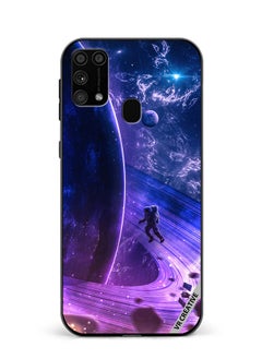 VR CREATIVE Protective Case Cover For Samsung Galaxy M31/M31 Prime Galaxy Space Digital Design Multicolour  - Image 1