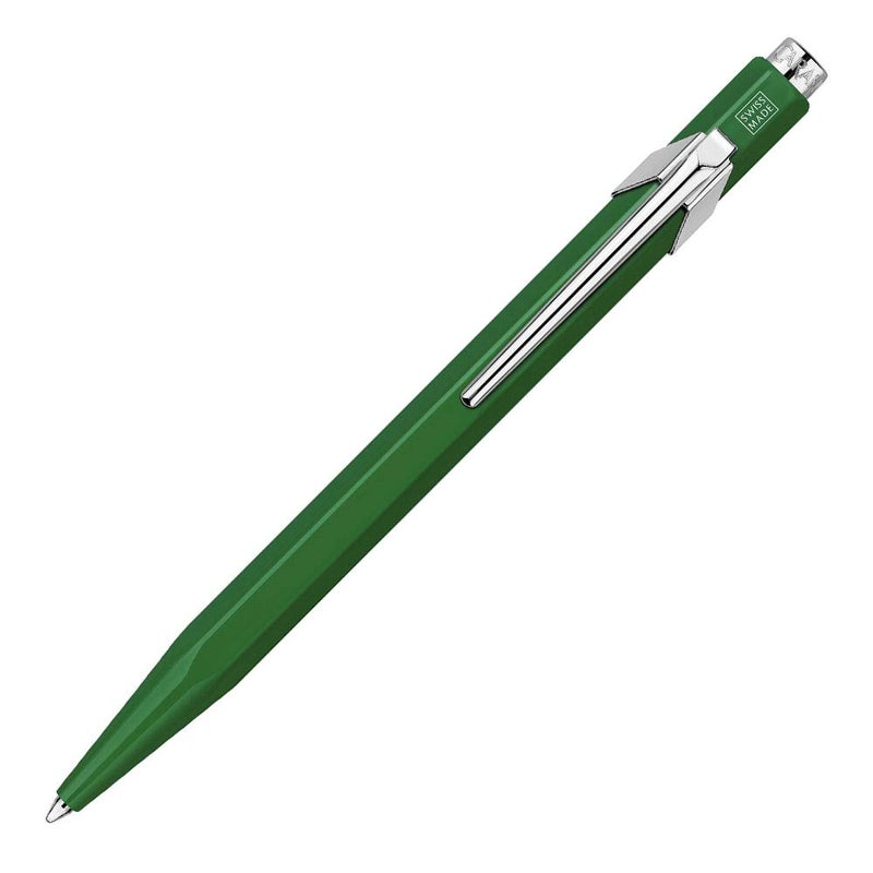 Caran d'Ache قلم حبر جاف كاران داش، معدني أخضر (0849-210) - Image 1
