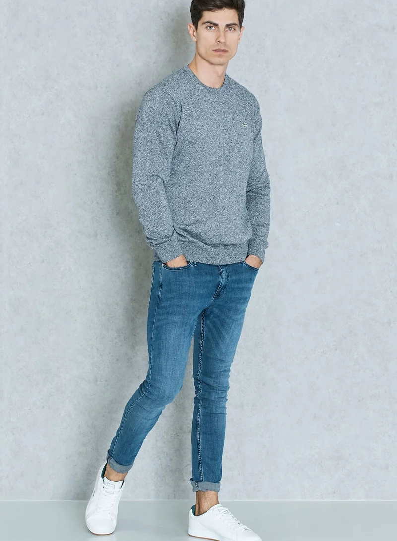 LACOSTE Plain Knit Sweater