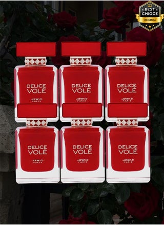 6 Pieces Delice Vole Johan B Paris Perfume 85ml EDP - pzsku/Z9064D3A6A059660E4A8DZ/45/_/1725113710/58ea1154-afb5-42ba-98e7-352ba69bf363