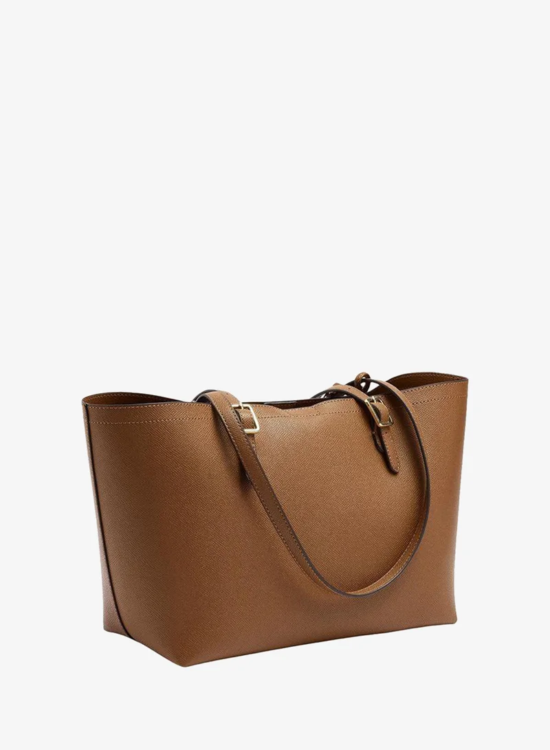 Parfois Brown Shopper Bag With Removable Bag for Women | Best Price UAE