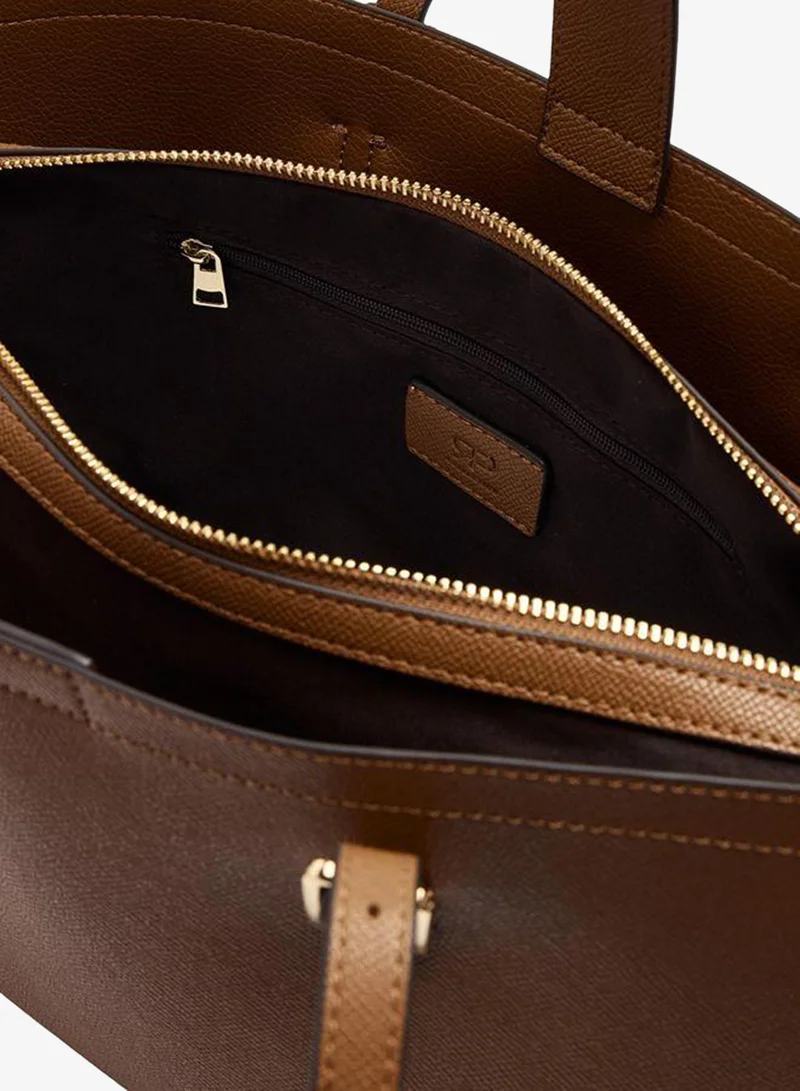 Parfois Brown Shopper Bag With Removable Bag for Women | Best Price UAE