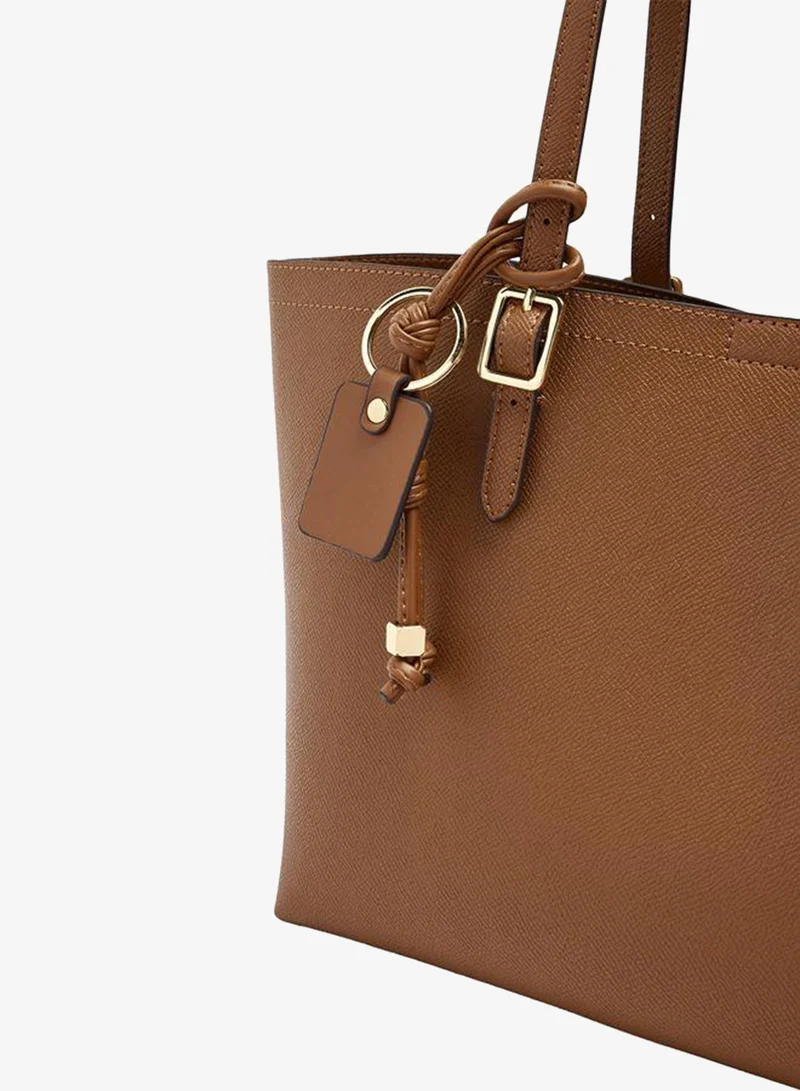 Parfois Brown Shopper Bag With Removable Bag for Women | Best Price UAE