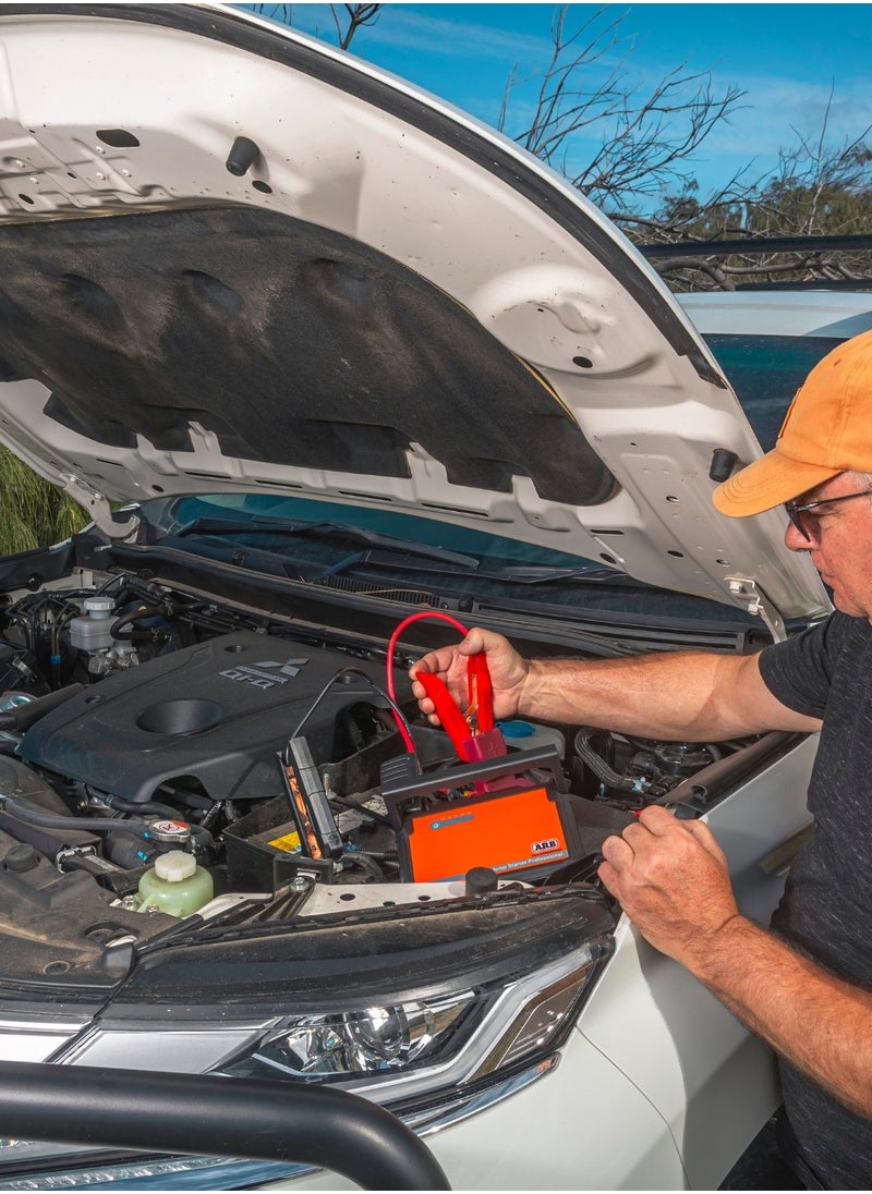 ARB ARB Jump Starter Portable Power Pack for for Cars, 4WD’s, Motorcycles, Boats, RV and Power Sports - for 12V Vehicles - Up to 5.0L VDiesel & 6.0L Petrol Engines  - Image 3