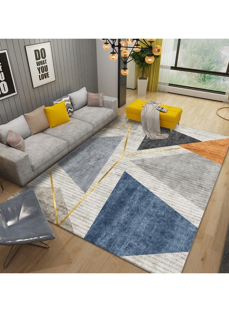 Loquat Squality Soft And Comfortable Orange Series Modern Minimalist Carpet