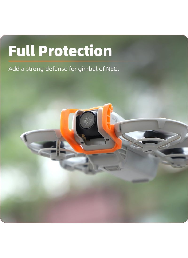 Generic - Quick-release Gimbal Bumper for DJI NEO Anti-Collision Full Protection Camera Lens Protector Compatible with DJI Neo Accessories (Grey) - Image 1