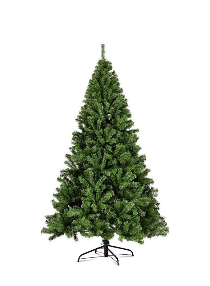 AUTOYSUR Artificial Christmas Tree 1.2M/1.5M/1.8M/2.1M/2.4M Xmas Tree With Sturdy Metal Stand – Easy Assembly Artificial PVC Christmas Tree For for Home, Office, Party,New Year Christmas Decoration - Image 1