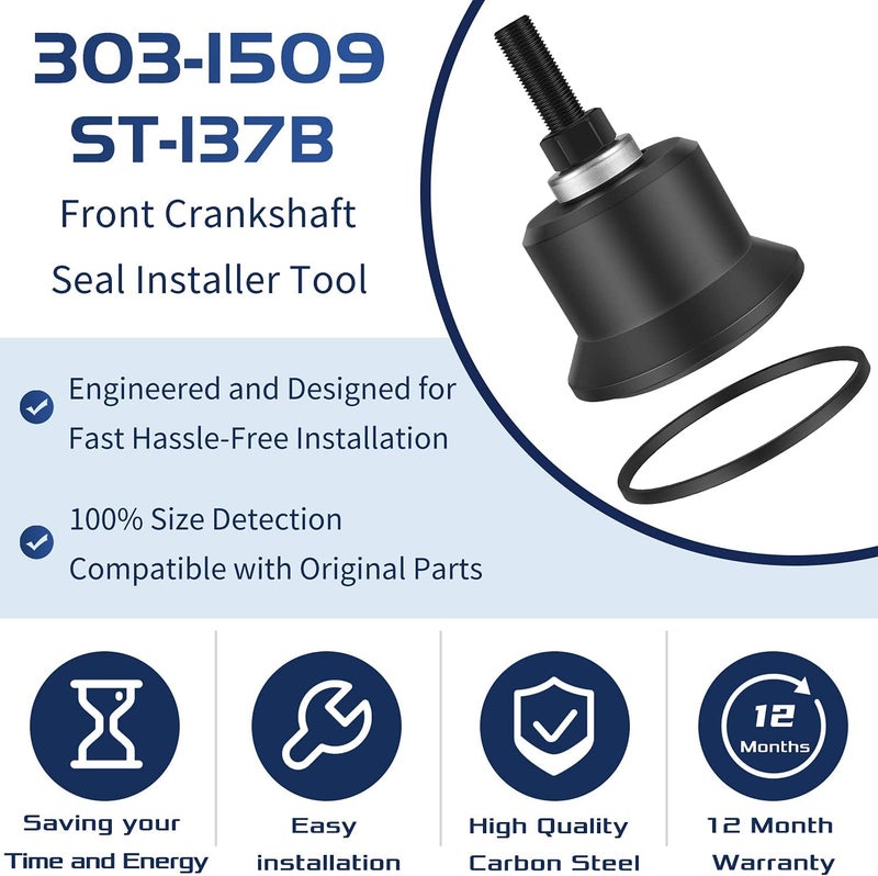 Sunluway 6.7L Front Crankshaft Seal Installer Tool for Ford Super Duty - Image 3