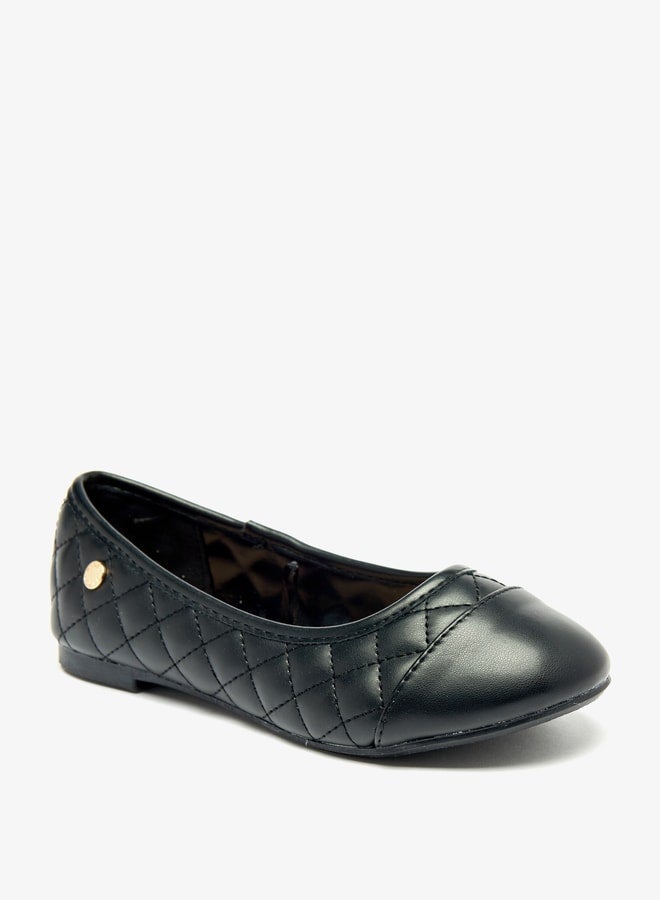 Flora Bella By Shoexpress Girls Casual Slip On Round Toe Ballerinas  - Image 1