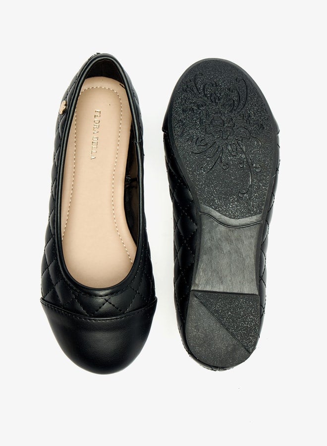 Flora Bella By Shoexpress Girls Casual Slip On Round Toe Ballerinas  - Image 4