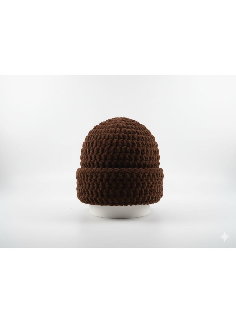 CROCHKA unisex Winter Chunky Knit Beanie Hat - Soft Crochet Warm Skull Cap