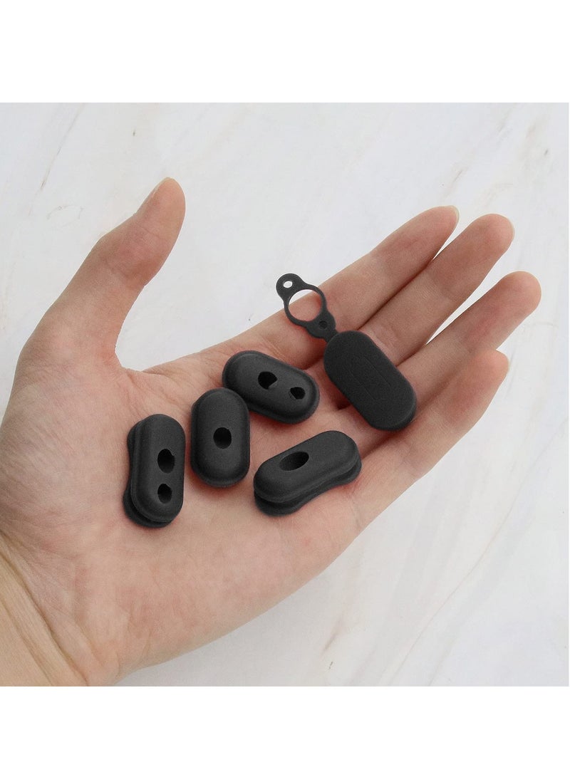 KASTWAVE Silicone Charge Port Cover Protector, Waterproof Anti Dust Plug Charging Interface Port Protector Which Compatible with Xiaomi 1s M365Pro Electric Scooter 5Pcs - Image 2