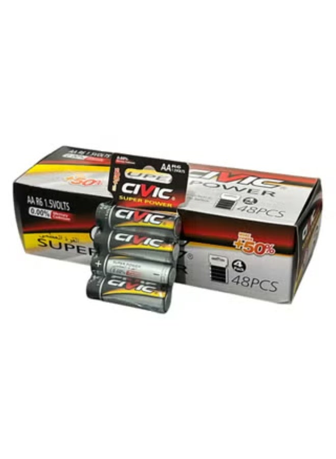 CIVIC BATTERY AA - 48 pcs - Image 1