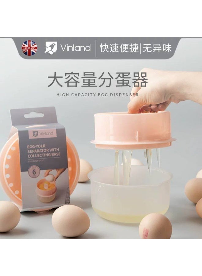 Professional Egg Breaker Kitchen Dish with Yolk and White Strainer - Easy to Use Handy Tool for Faster Cleaning and Precise Recipes - Image 2