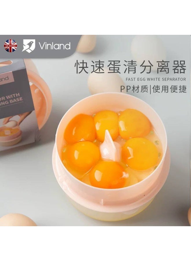 Professional Egg Breaker Kitchen Dish with Yolk and White Strainer - Easy to Use Handy Tool for Faster Cleaning and Precise Recipes - Image 3