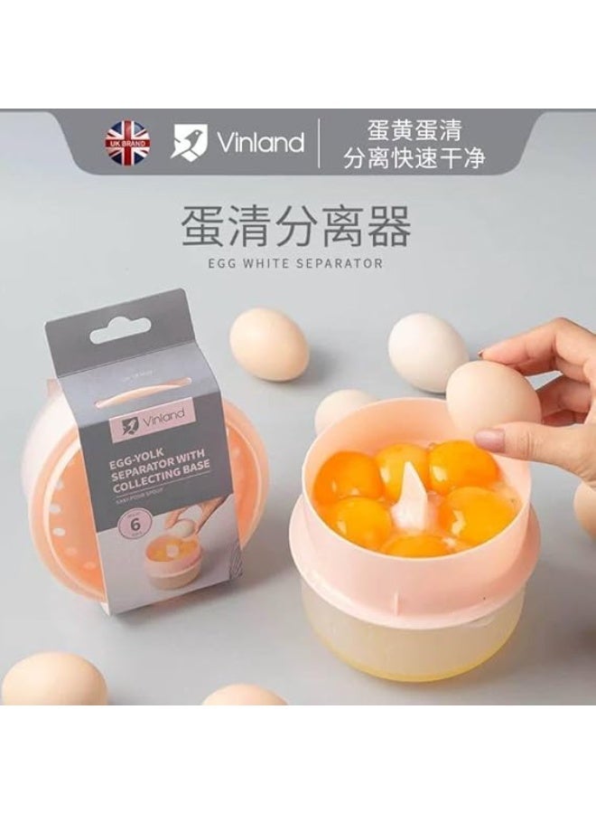 Professional Egg Breaker Kitchen Dish with Yolk and White Strainer - Easy to Use Handy Tool for Faster Cleaning and Precise Recipes - Image 1