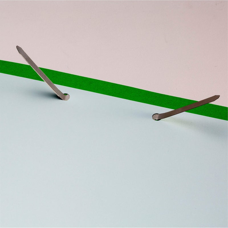 Officemate OIC, OIC99854, Prong Fastener Bases, 100 / Box, Silver, 2 inch - Image 5