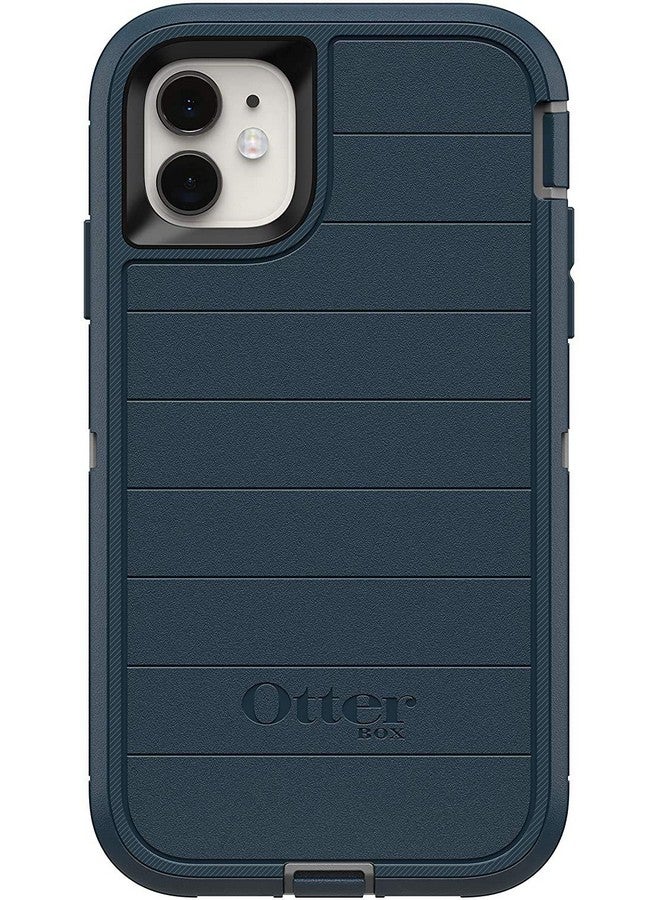 Otterbox OtterBox Defender Screenless Series Rugged Case for iPhone 11 (NOT Pro/Pro Max) Case Only - Non-Retail Packaging - with Microbial Defense (Gone Fishin Blue)  - Image 1