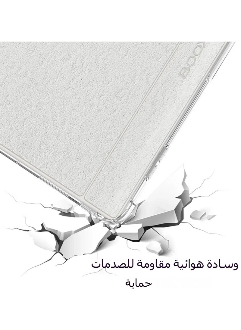 General - Shell compatible Onyx Boox Go Color 7-inch (2024) + 2-piece screen protector, transparent TPU flexible anti-scratch shell, reinforced Angle, ultra-thin silicone anti-shock case - Image 1