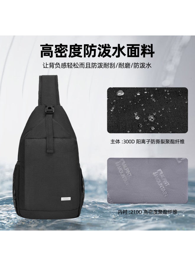 Alpint Mountain Elmont Men's Outdoor Crossbody Bag Sports Chest Bag Large Capacity Shoulder Bag Casual Commuting Cycling - Image 2