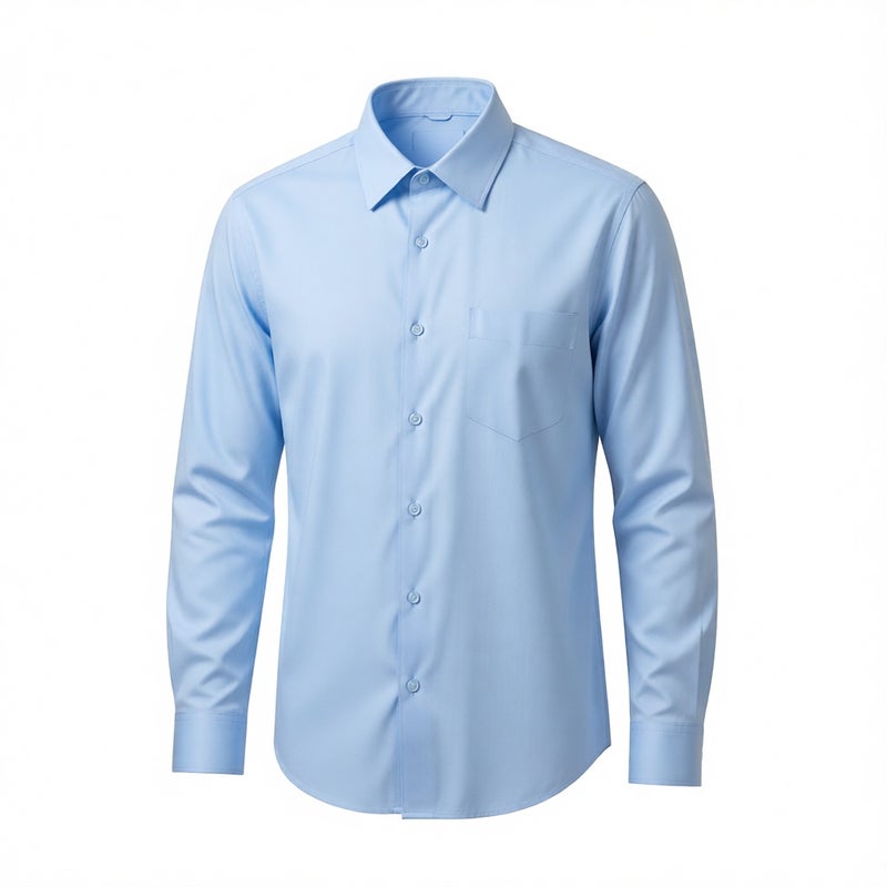 Women's Stretch Wrinkle-Free Fitted Blouse Office Work Shirt - Image 3